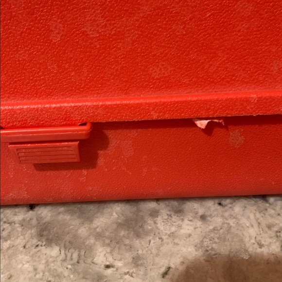 Vintage View Master’s Collector’s Case Only Orange - Picture 4 of 6